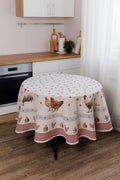 Oval Tablecloth Heritage (D136 cm)