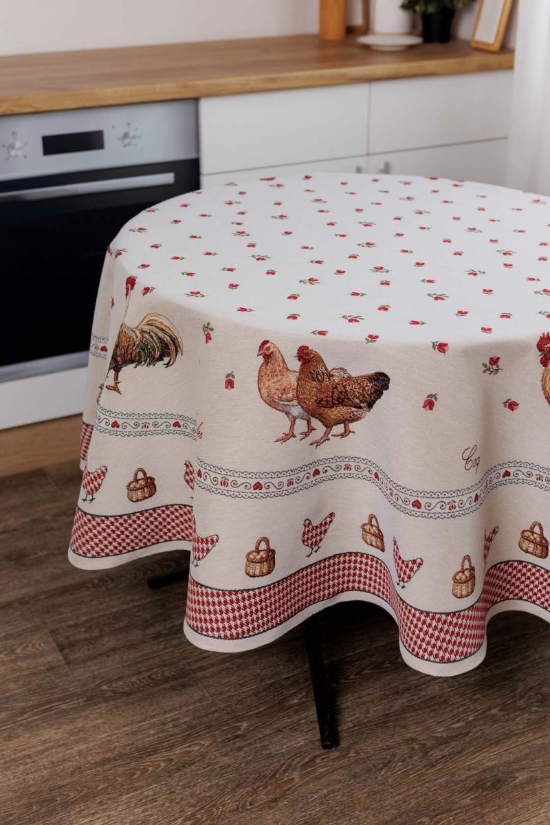 Oval Tablecloth Heritage (D180cm)