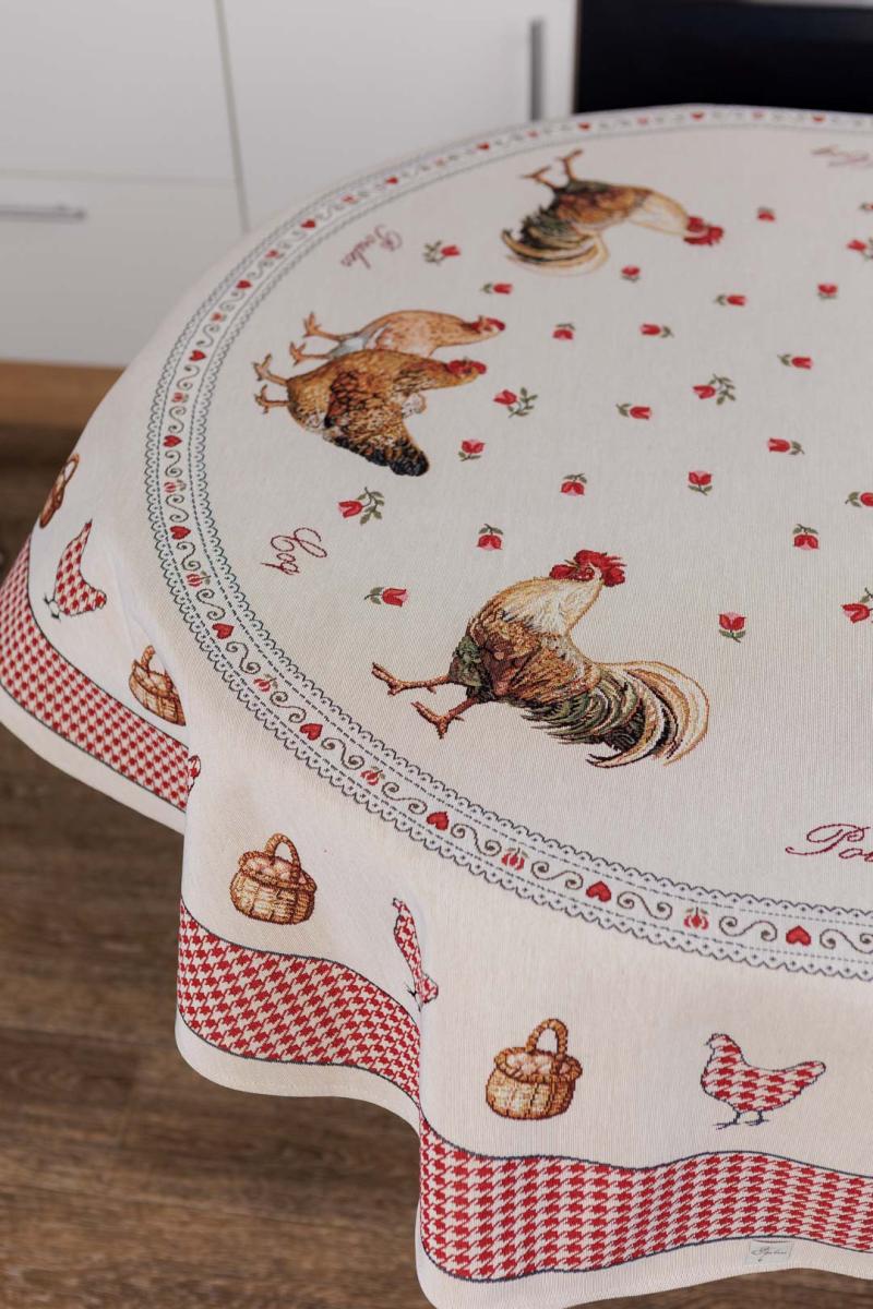 Oval Tablecloth Heritage (D136 cm)