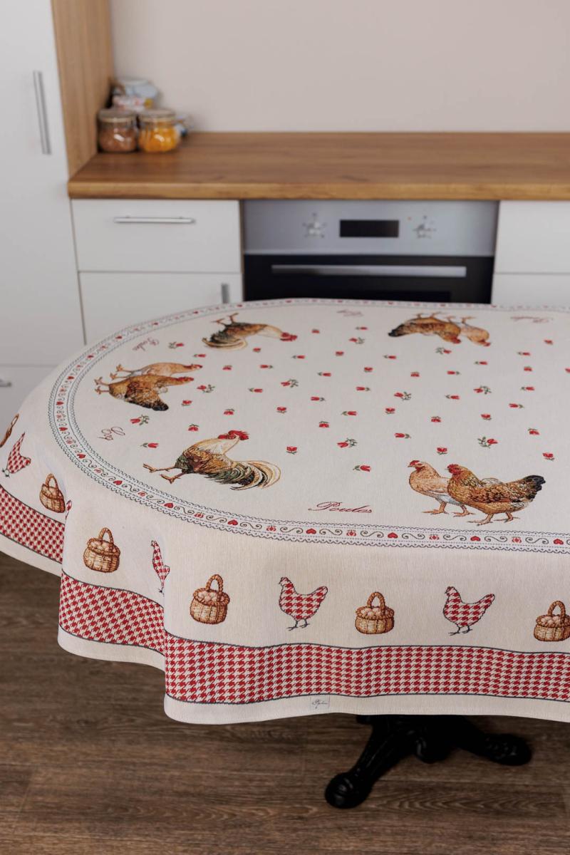 Oval Tablecloth Heritage 53×94 inches (136×240 cm)