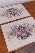 Napkins Set Lavender 14×18 inches (35×45 cm) - Set of 4