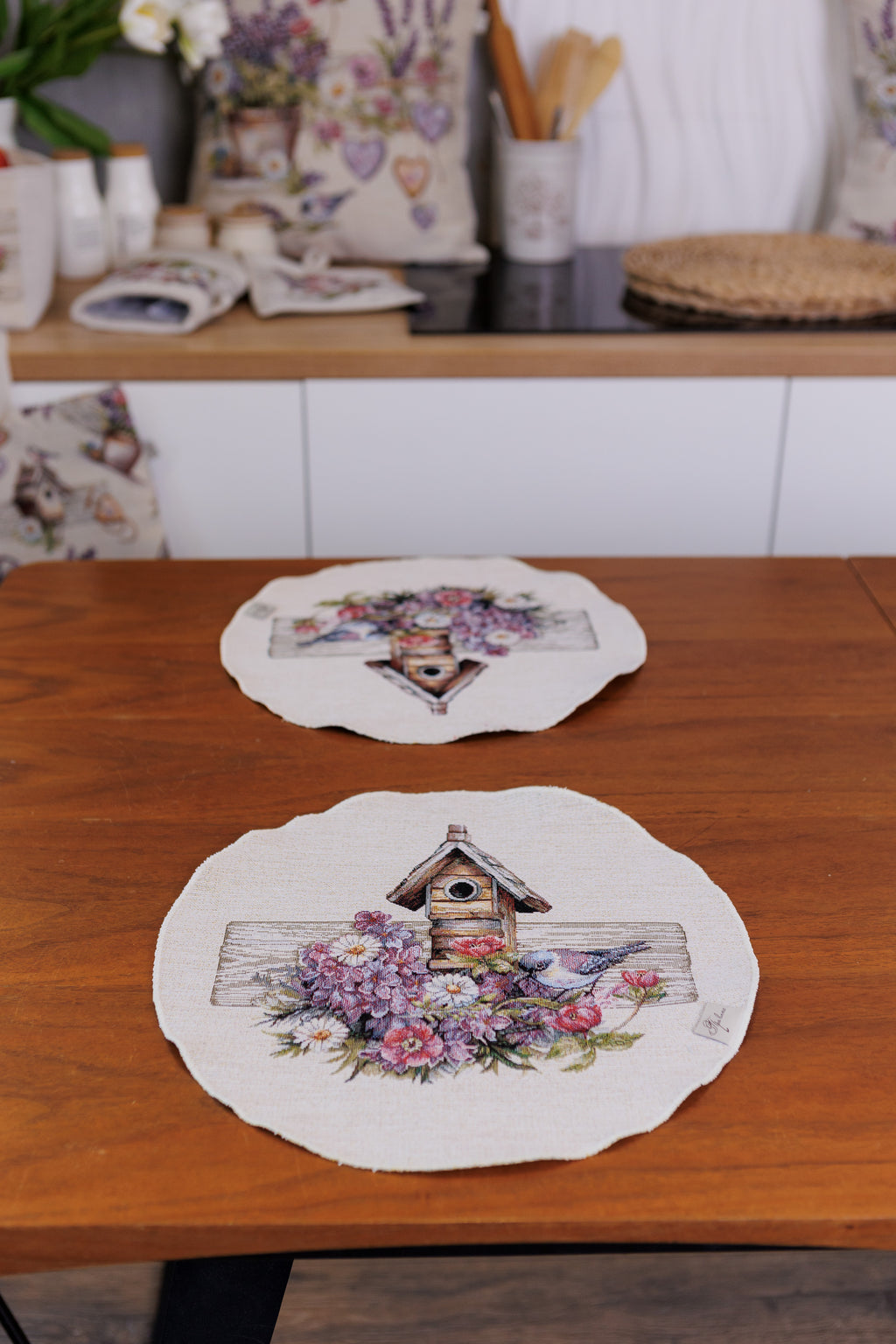 Napkins Set Lavender (D35 cm) - Set of 4