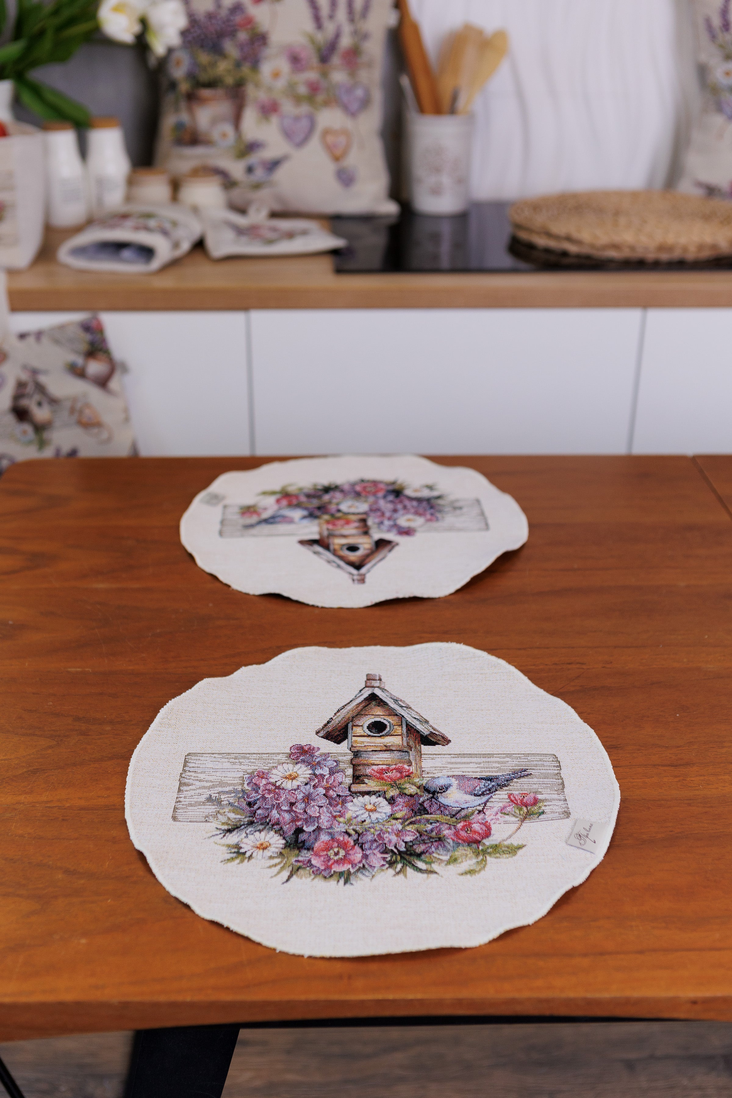 Napkins Set Lavender (D35 cm) - Set of 4