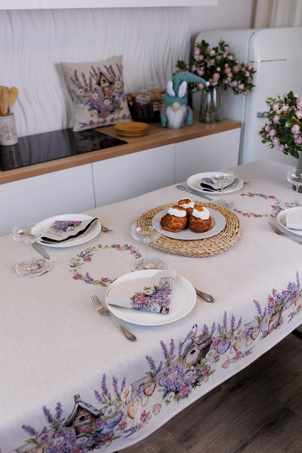 Lavender Fields Tablecloth