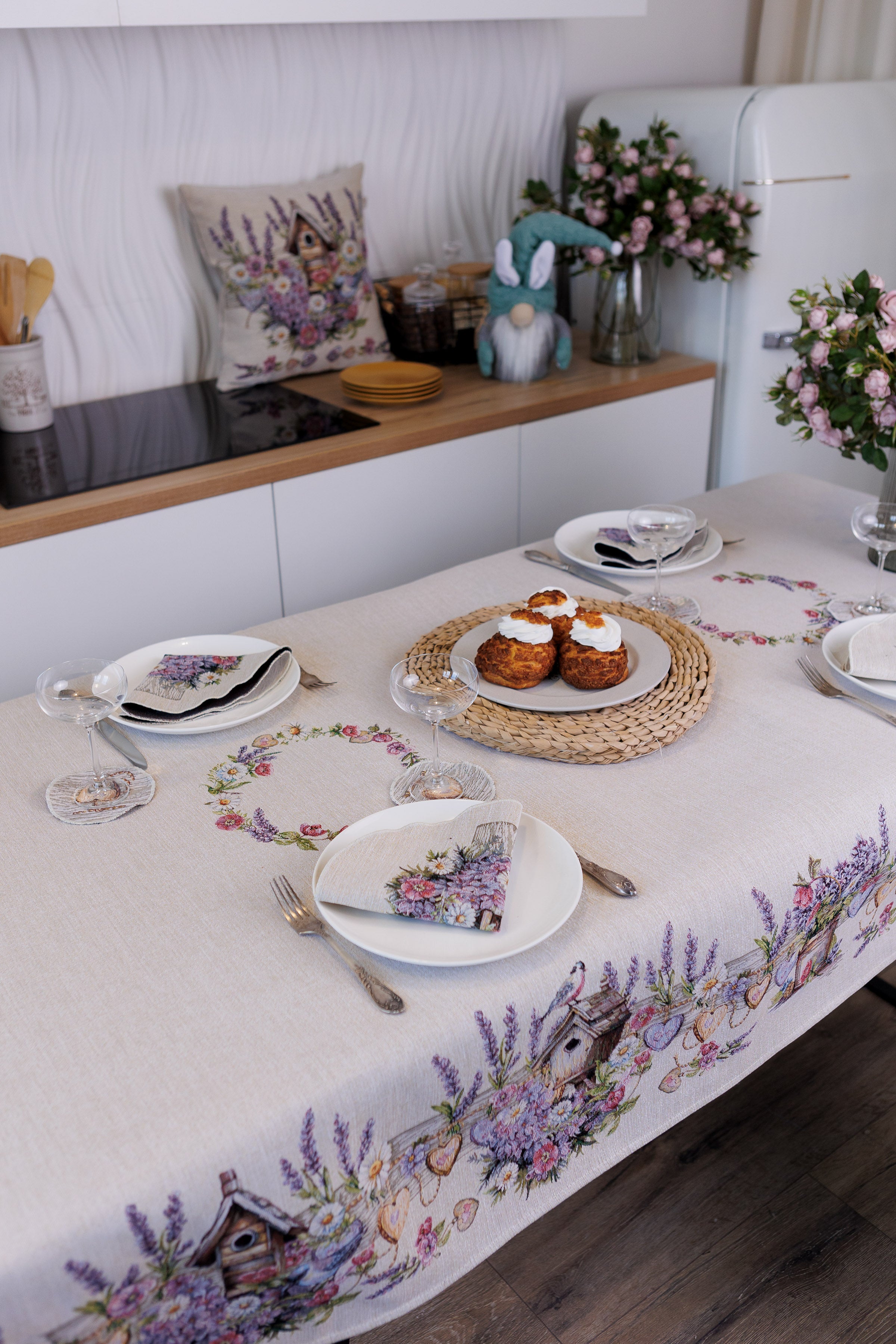 Lavender Fields Tablecloth