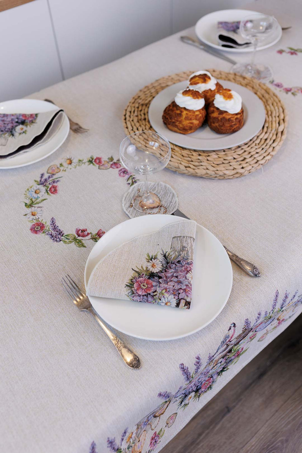 Lavender Fields Tablecloth