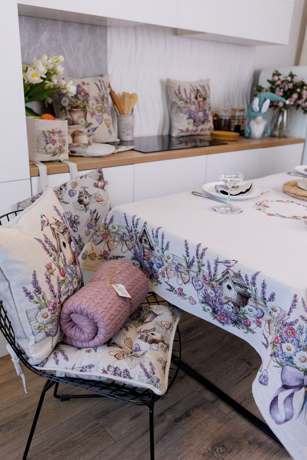 Lavender Fields Tablecloth