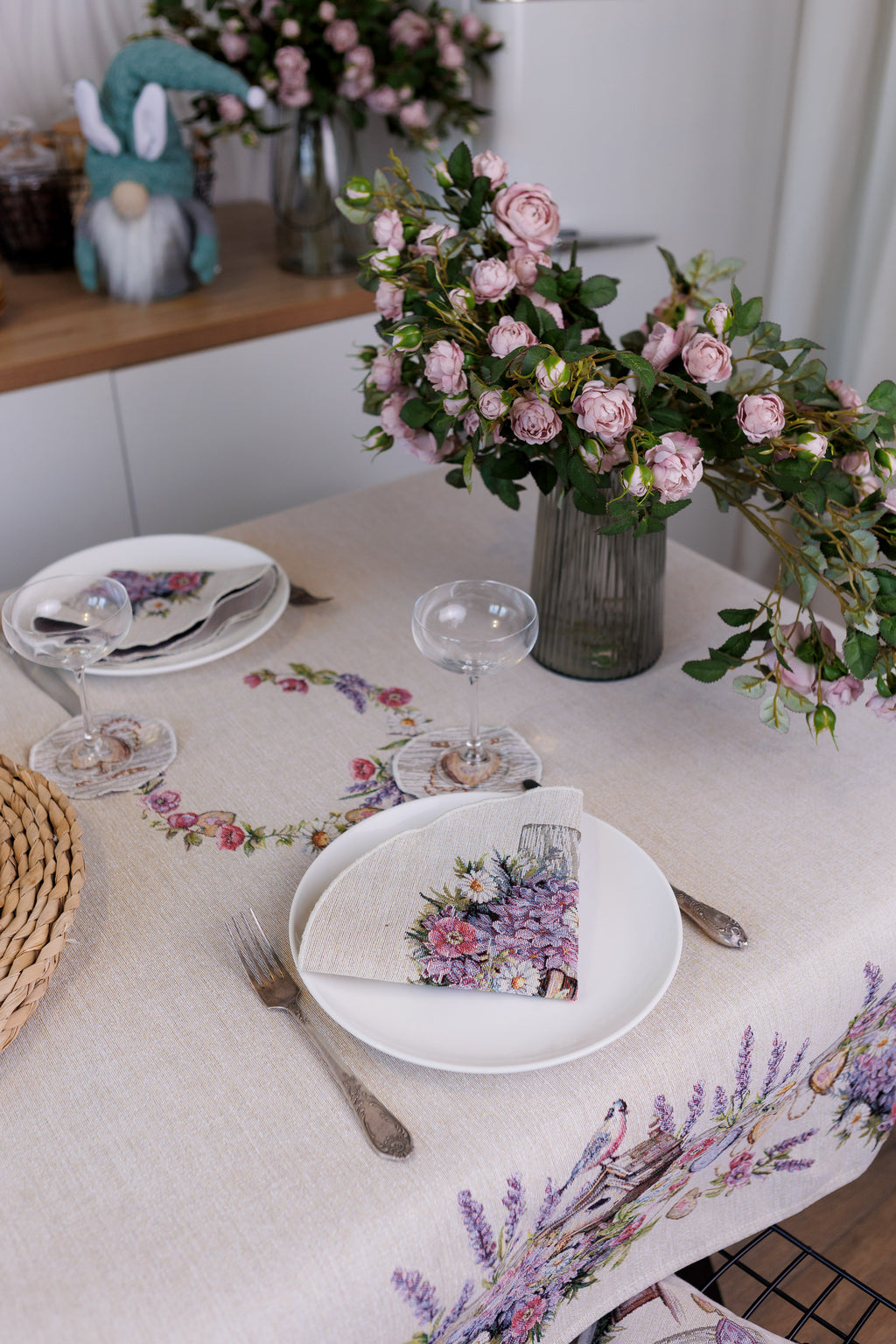Lavender Fields Tablecloth