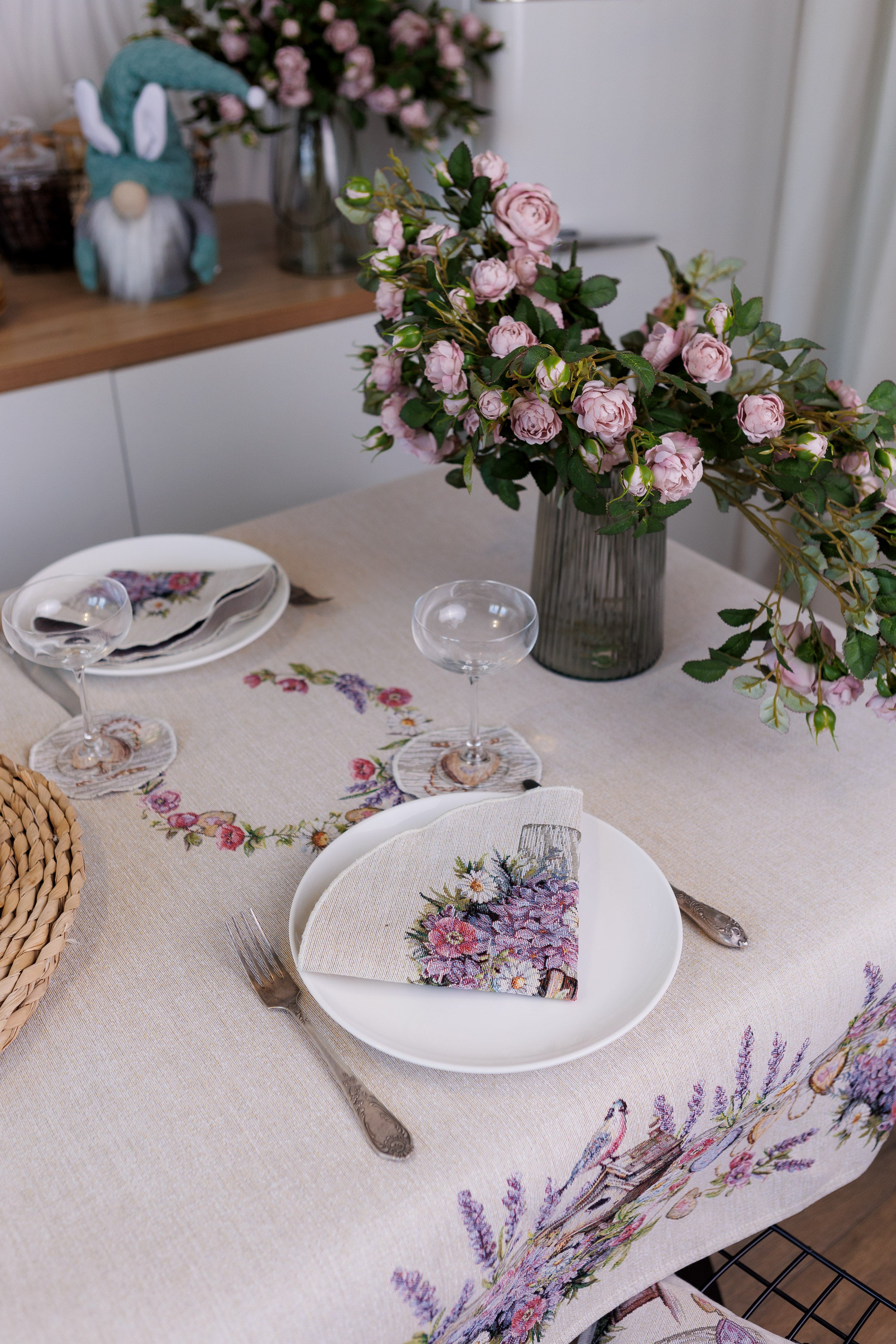 Lavender Fields Tablecloth