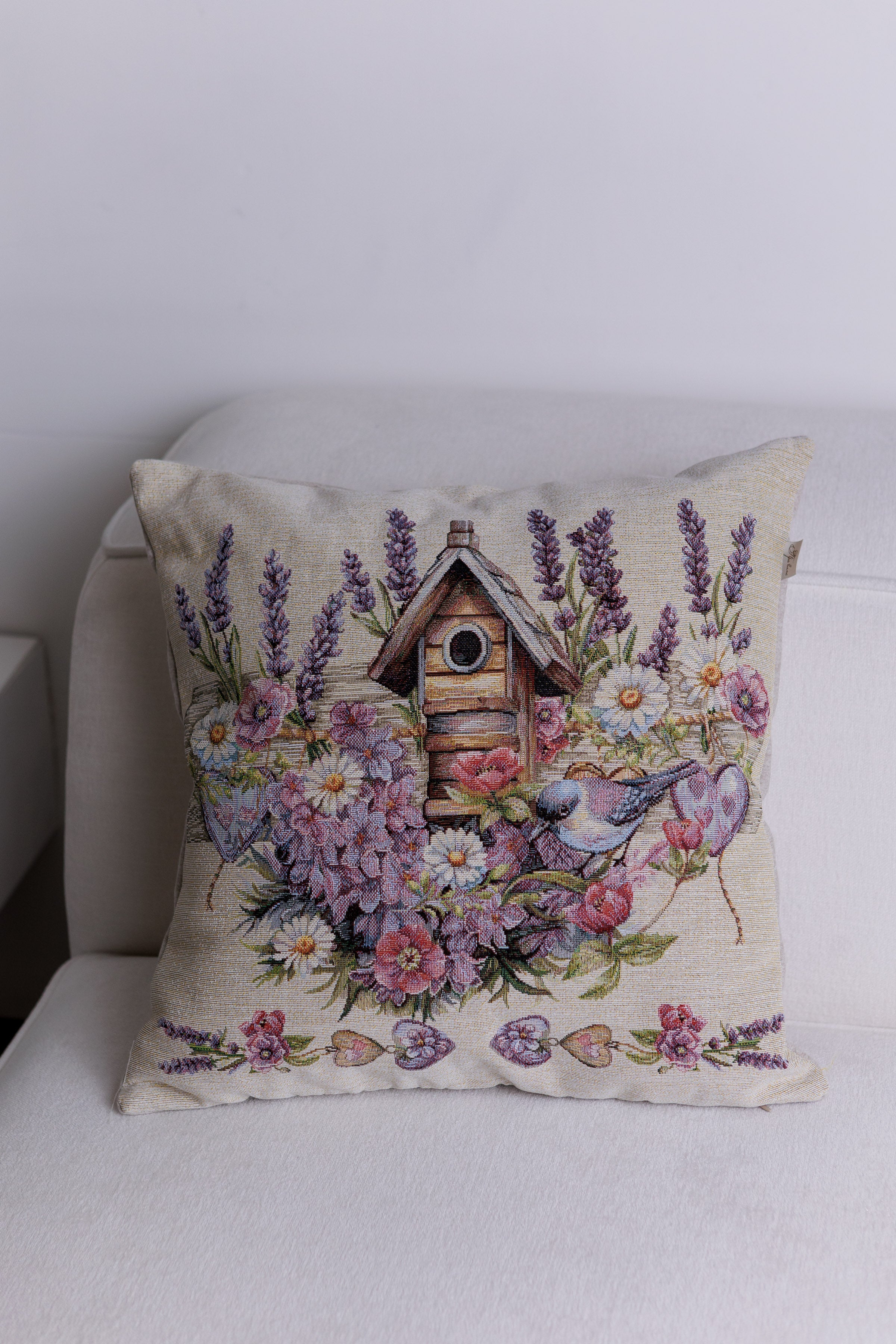 Pillow Covers Set Lavender 18×18 inches (45×45 cm) - Set of 3
