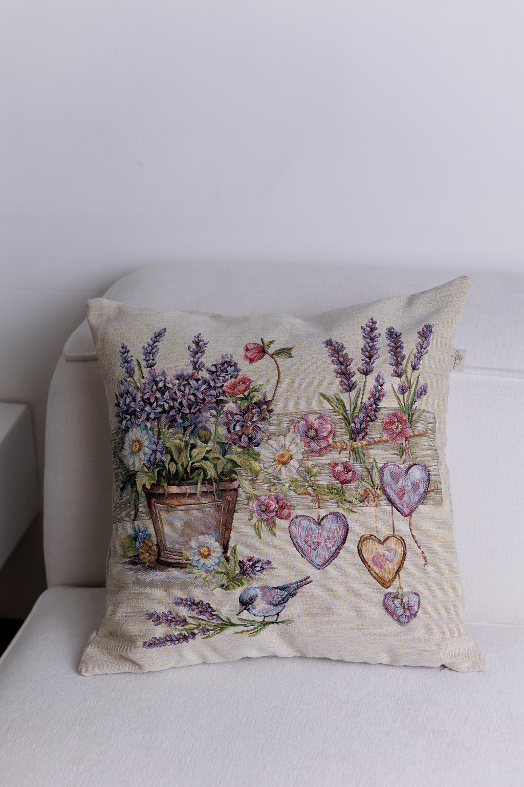 Pillow Covers Set Lavender 18×18 inches (45×45 cm) - Set of 3