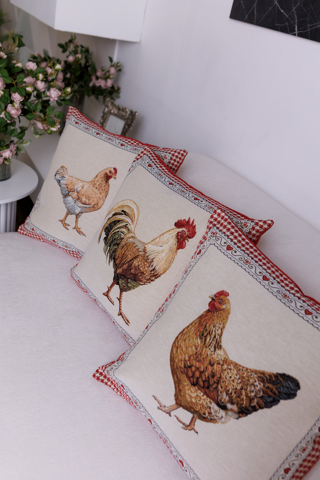 Pillow Covers Set Heritage 18×18 inches (45×45 cm) - Set of 3