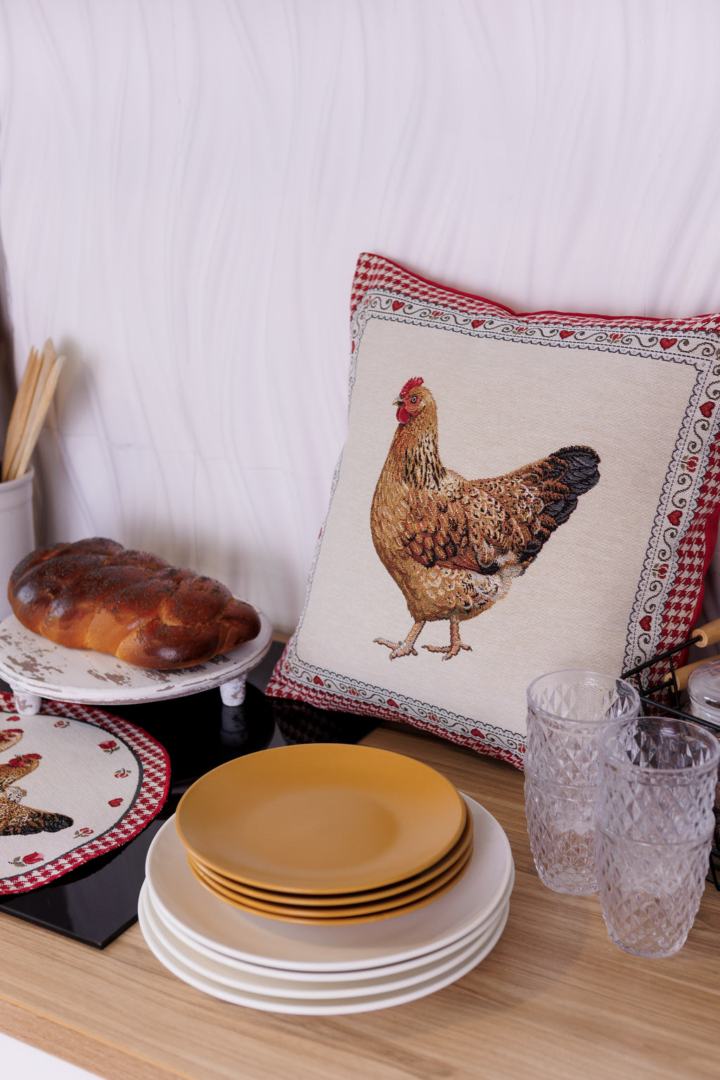 Pillow Covers Set Heritage 18×18 inches (45×45 cm) - Set of 3