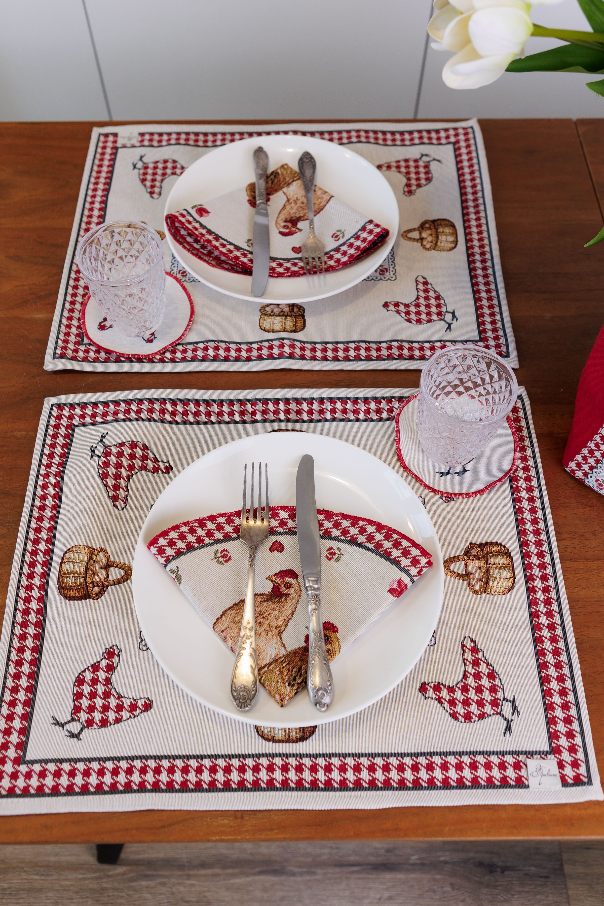 Heritage Bloom Napkins Set of 4
