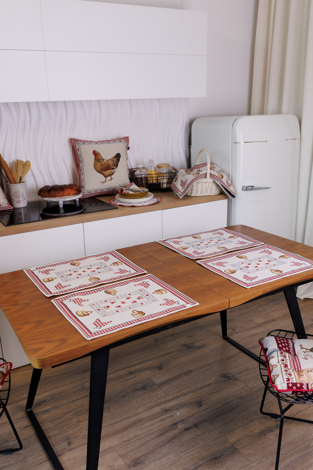 Heritage Bloom Napkins Set of 4