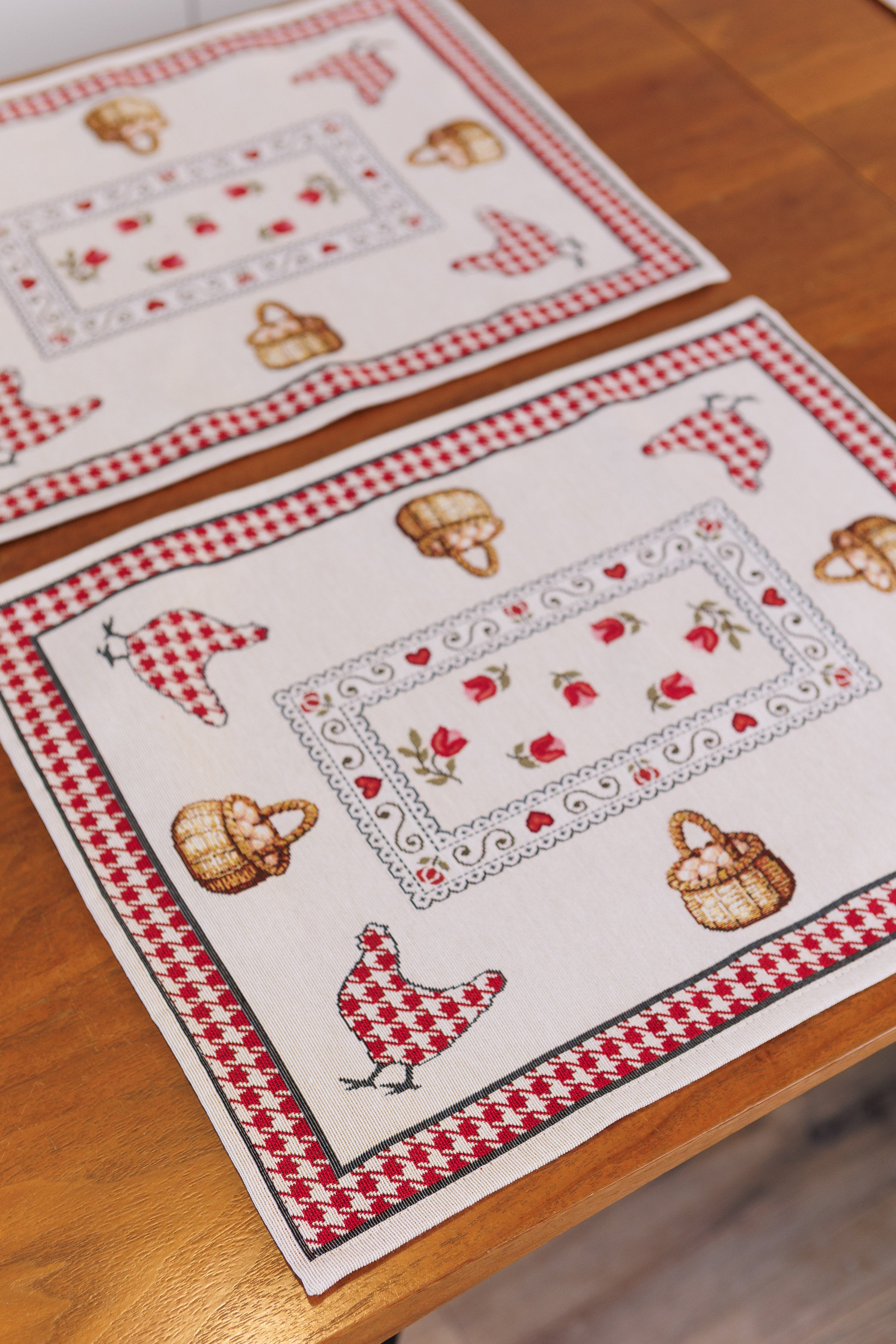 Heritage Bloom Napkins Set of 4