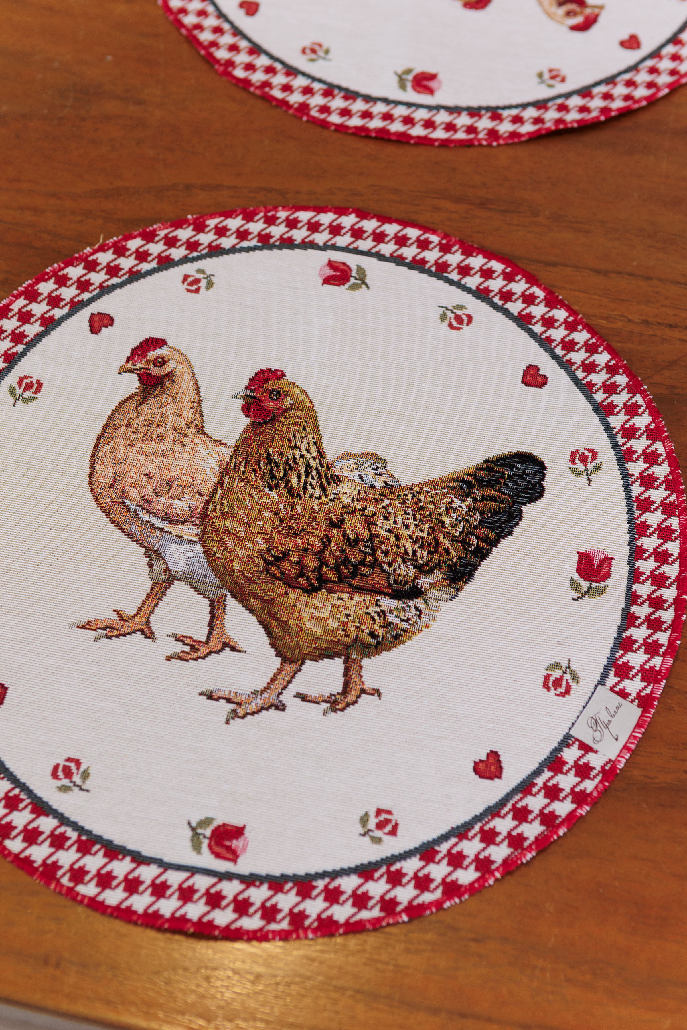 Round Napkins Set Heritage (D35 cm) - Set of 4