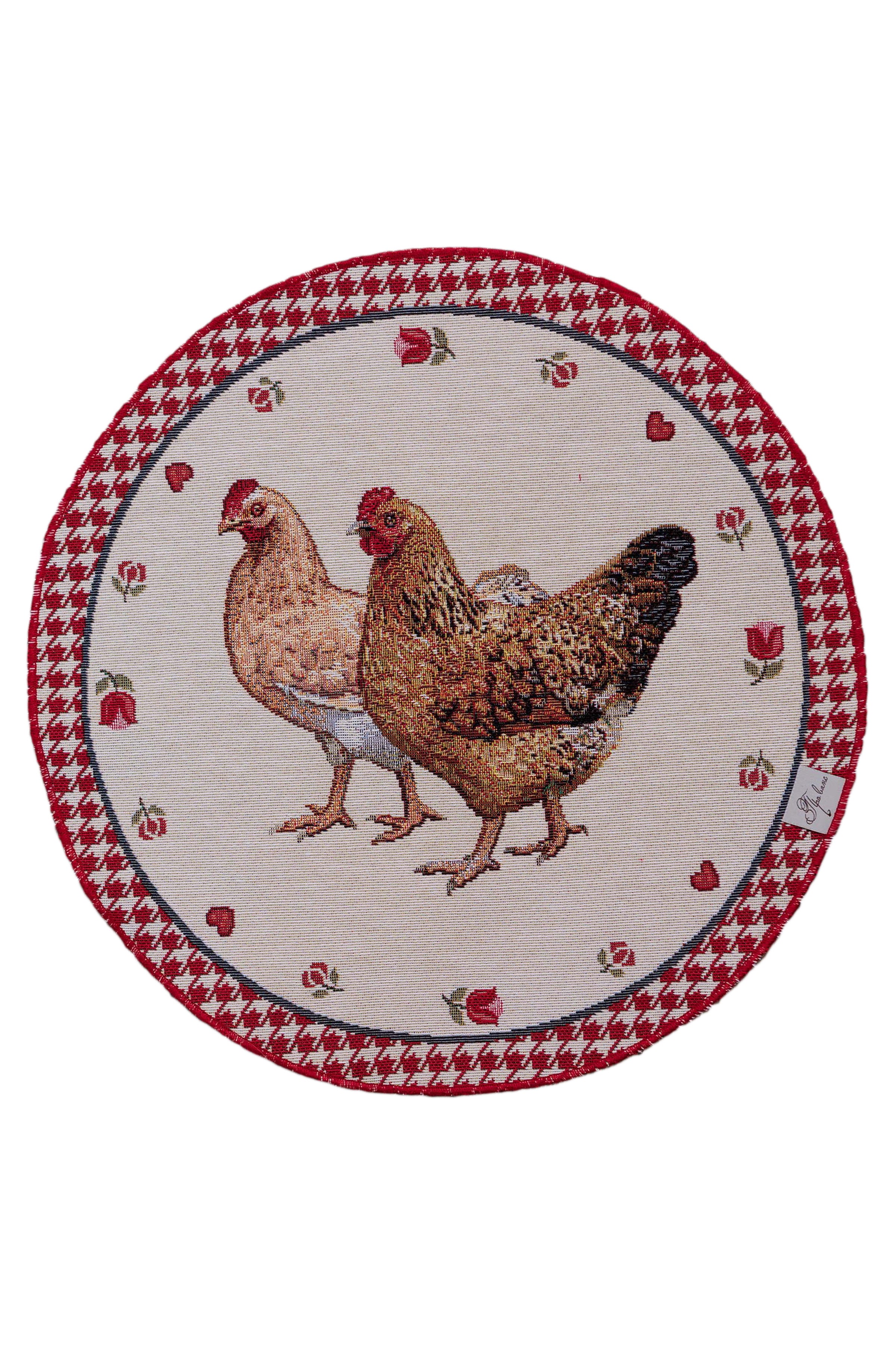 Round Napkins Set Heritage (D35 cm) - Set of 4